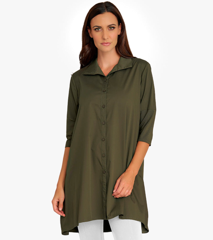 Tiburon Tunic Icon™ | Stella Carakasi | Organic Cotton | Women's Shirt