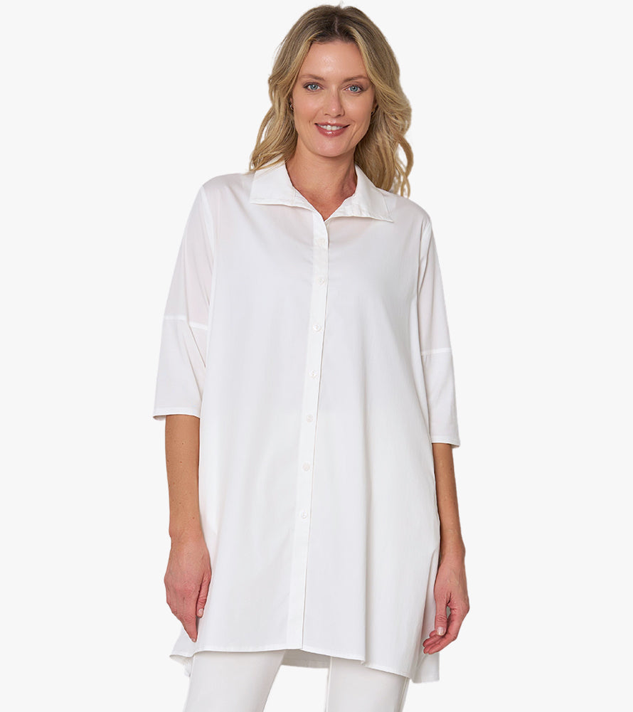 Tiburon Tunic Icon™ | Stella Carakasi | Organic Cotton | Women's Shirt