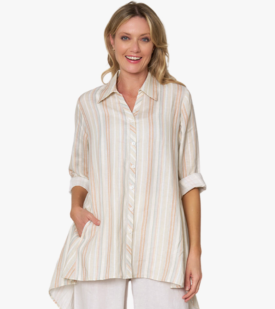 Striped True Form Shirt (*)