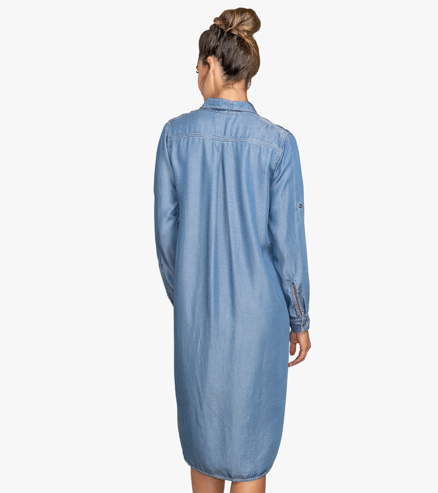 Perfect Shirt Dress | Stella Carakasi | Tencel Denim | Sustainable