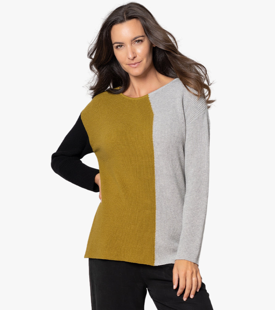 Modern Mix Sweater (*)