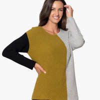 Modern Mix Sweater (*)