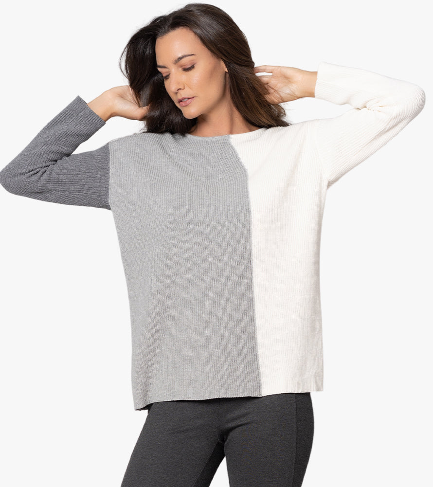 Modern Mix Sweater (*)