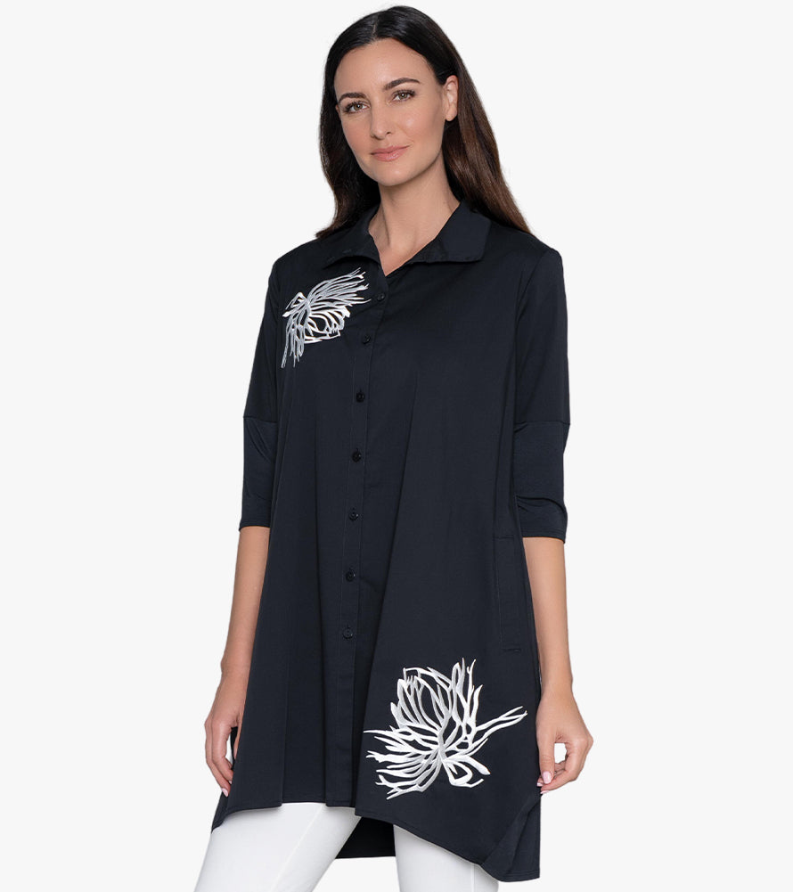 Tiburon Tunic Icon Embroidered