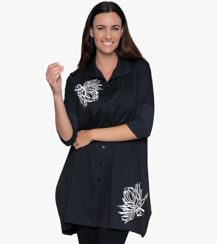 Tiburon Tunic Icon Embroidered