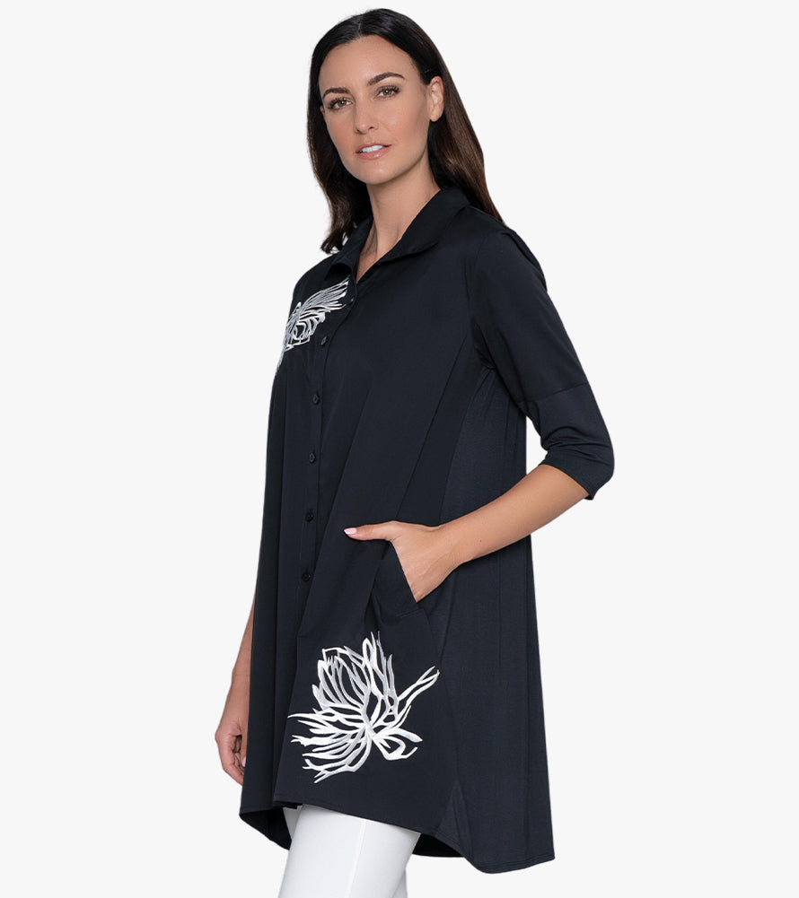 Tiburon Tunic Icon Embroidered